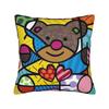 B-BrittoES Pillow Cover  Cute Funny Pillow Case For Sofa Home Decoration Square Cushion Cover Birthday Present