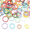 Round Jump Rings Colorful Twisted Open Split Rings Jump Rings Connector For DIY Jewelry Makings Finding Supplies