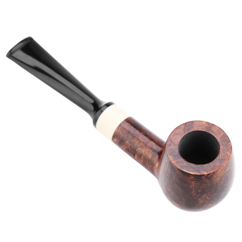 9mm Carbon Core Filter Briar Wood Pipe Handle Pipe with Top Grade Quality for Man and Adult