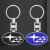 Car Keychain Car Emblem Gift with Key Ring Auto Accessories For Subaru Forester Crosstrek Outback Impreza XV Tribeca Ascent Legacy Levorg Mpreza