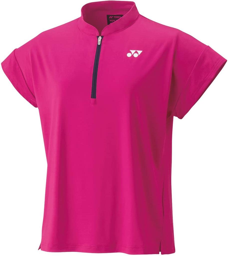 Yonex Игра с коротким рукавом Розовый M Женская футболка, (123)