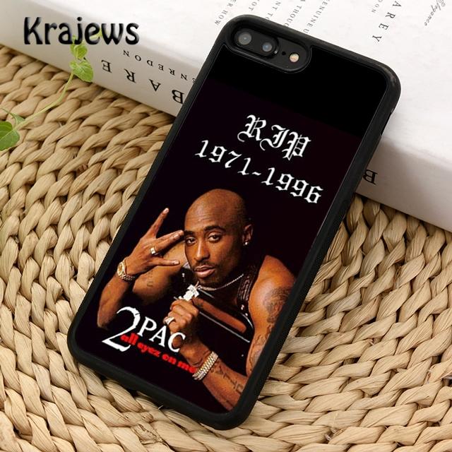 Krajews 2Pac Tupac Amaru Shakur Phone Case Cover For IPhone 18 17 Air 16 15 14 plus 11 12 13 pro max Plus coque Fundas