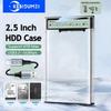 Smart Display HDD Case 2.5 Inch Transparent HDD Enclosure USB3.2 Gen2 External HDD Shell SATA HDD SSD Storage Case for Laptop PC