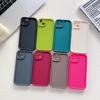 TPU Soft Anti-wear Shockproof Back Cover For iPhone 12 For iPhone15 Pro Max Emery Phone Case Simple Plain For iPhone 14 Pro Case