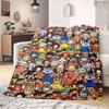 ONE PIECE Print Blanket Warm Comfortable Flannel Blanket Suitable for Bedrooms,Sofas, Beds,Chairs,Travel -QIAO79