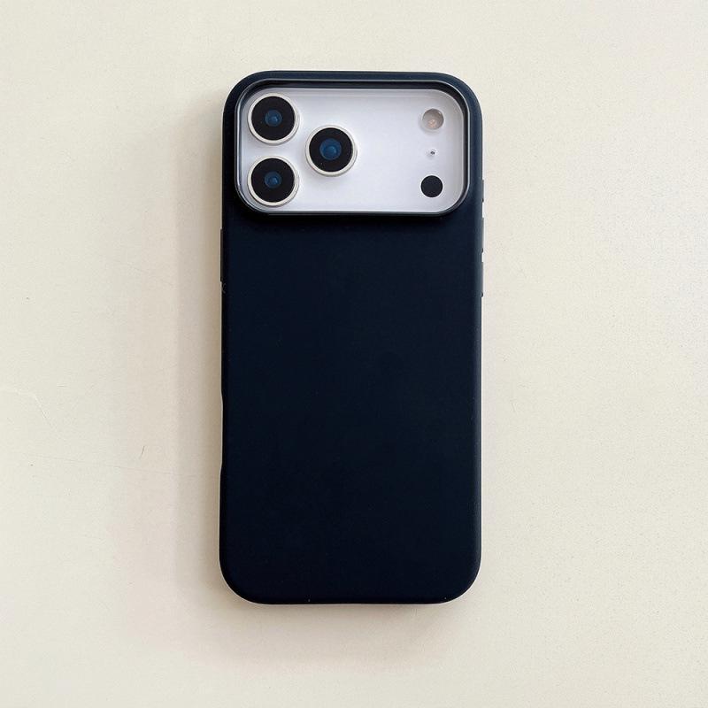 New Pure Color Liquid Silicone Case for iPhone 17 Pro Max: Anti-Fall Design