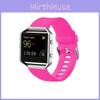 For Fitbit Blaze Silicone Watch Band With Stainless Steel Buckle For Fitness Tracking And Daily Wear