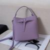Genuine Leather Bucket Bag Versatile Shoulder Bag High-end Casual Crossbody Bag
