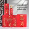 Wedding Banquet Baijiu Bottle with Cap - 500ml Sealed Homebrewed Grain Wine Bottle.