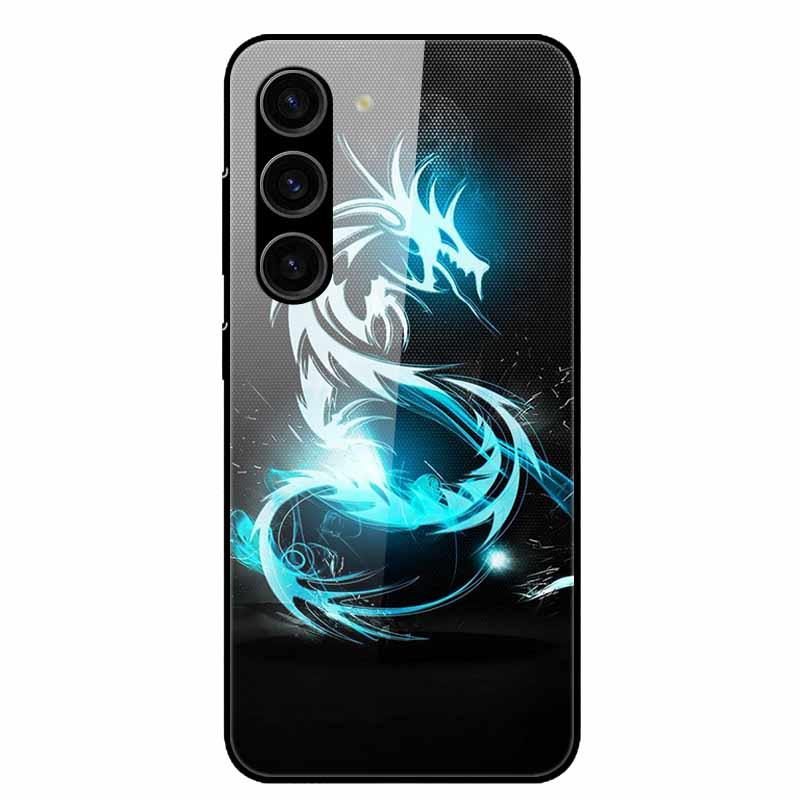 For Samsung Galaxy S25 Case Tempered Glass Hard PC Back Cover For Galaxy S 25 Plus Phone Cases S25Plus Silicone Bumper Shell Bag