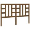 VidaXL Headboard Honey Brown 146x4x100 Cm Solid Pine Wood 817843