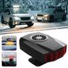 Car Heater Defroster Fan 12V Car Electric Heater Fast 360 Window Fan Heating Defogging Degree Rotatable Defrosting Heating R0N0