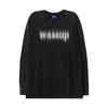Wassup Heods Trendy Brand Heavyweight Vintage Washed Long-Sleeve T-Shirt Men's Spring and Autumn Loose American-Style Base Shirt
