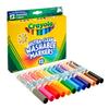Маркеры Crayola 12 Ярких Номер продукта 587812 Смываемые водой Ручки, Цвета, Наконечник, Оригинальный,