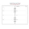 A5 A6 A7 Laser Notebook Planner Organizer Binder Books Journal Sketchbook Accessories Diary Office Supplies Notebook