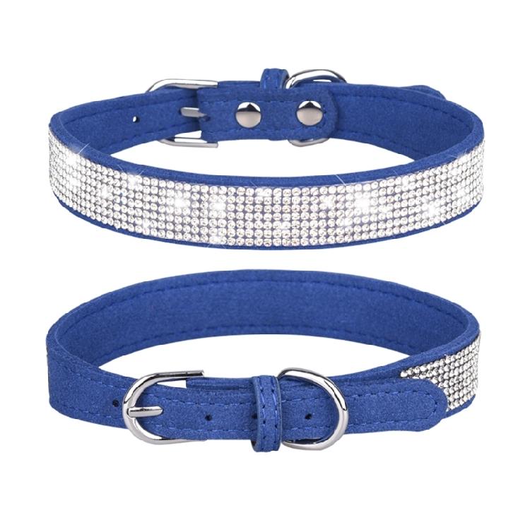 Sparkling Crystal-Diamond Adjustable Pet Collar for Puppy Small Medium Dogs Cats