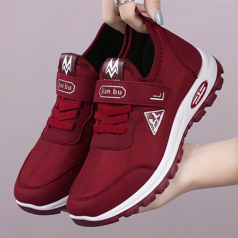 Осень и зима новая утолщенная обувь для ходьбы повседневная спортивная плоская мужская и женская одинарная обувь