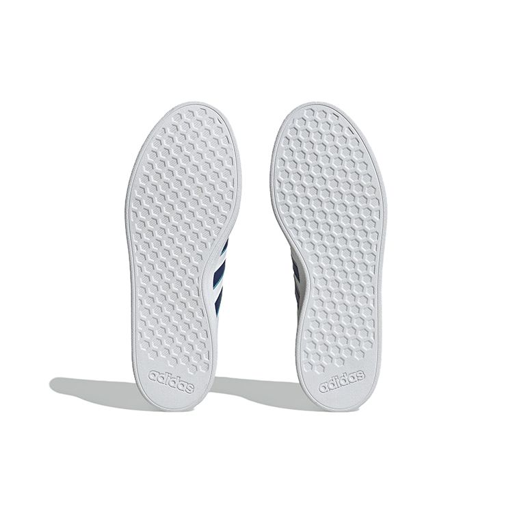 Adidas Neo Grand Court Low Top Skate Shoes Men Sneakers White Blue HP2578