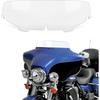 Motorcycle 4.5" Wave Windshield for Harley Davidson Touring Street Glide FLHT Ultra Classic FLHX FLHTK Tri 1997-2013
