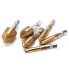 6Pcs Countersink Drill Bit Hex Shank Set Metal 90 Degree 6mm?19mm Chamfer Tool Accessory