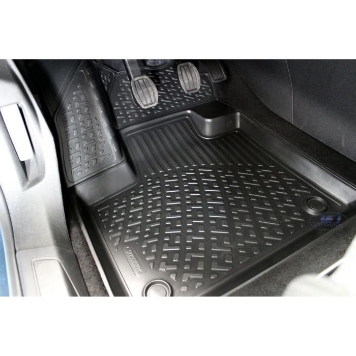 Tapis De Sol En Caoutchouc - J&J AUTOMOTIVE - Peugeot 5008 - Sur Mesure - Antidérapant - TPE Non Toxique