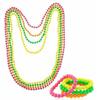 4/8PCS Connected Beads Choker String Collar Charm  Kids Women Party Costume Accessories