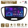 Android Car Radio для Hyundai Grand I10 2008-2012 Мультимедийный проигрыватель Головное устройство Стерео GPS Навигация BT WIFI 1+16 ГБ