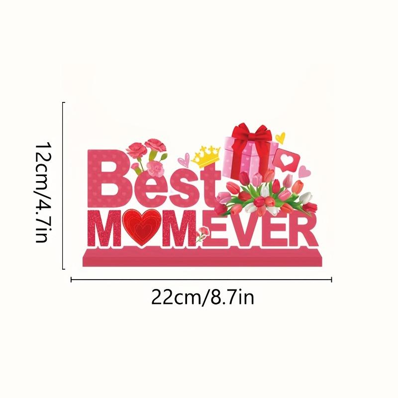 Mother's Day DIY Handmade Multiple Styles Decorative Cartoon Floral Pattern Ornaments Gift Chic Crafts Unique Creative Decorations