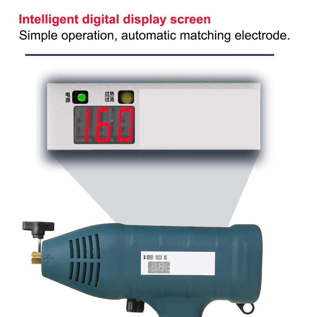 220 В 4800 Вт ручной электрический цифровой дуговой сварочный аппарат автоматический сварочный инструмент ток для толщины сварки 2 ~ 14 мм