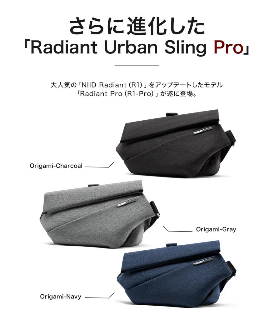 Body Bag R1 PRO URBANATOURE Origami Navy [NIID] [Need]