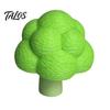 Talos 3D-печатные овощи и фрукты, игрушка-антистресс, гибкая растягивающаяся пиксельная фруктовая фиджет-игрушка для снятия тревоги, портативное настольное украшение, стресс