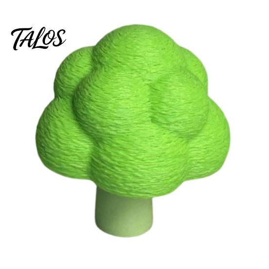 Talos 3D-печатные овощи и фрукты, игрушка-антистресс, гибкая растягивающаяся пиксельная фруктовая фиджет-игрушка для снятия тревоги, портативное настольное украшение, стресс
