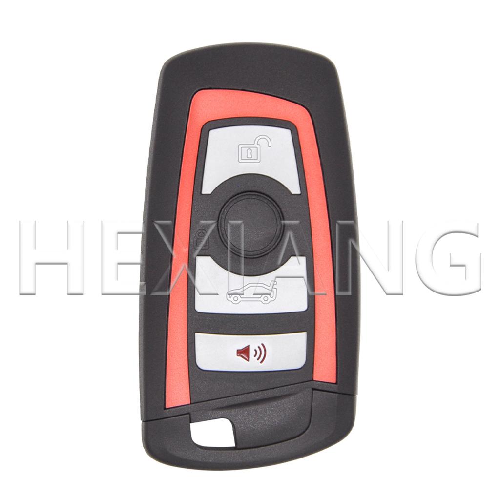 Он 3/4 Кнопки Cas4 Fem Цветной Корпус Чехол Крышка Для Bmw 1 3 5 7 Серии E90 E92 E93 X3 X5 F10 F20 F30 F40 Gt