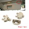 2x Зажим-крючок для солнцезащитного козырька для VW Polo Passat Skoda Seat 2012-2015 6R0857561Y20 Автомобильные внутренние зажимы-держатели для солнцезащитного козырька