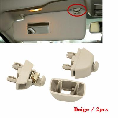2x Зажим-крючок для солнцезащитного козырька для VW Polo Passat Skoda Seat 2012-2015 6R0857561Y20 Автомобильные внутренние зажимы-держатели для солнцезащитного козырька