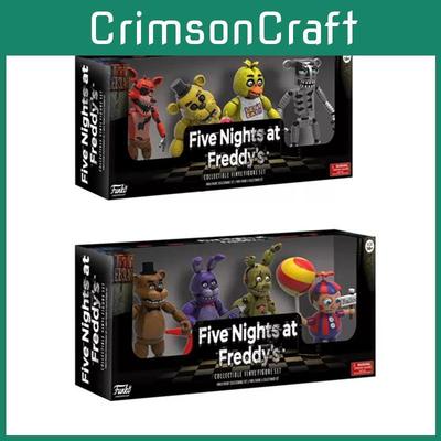 Потрясающий набор из 4 фигурок по Five Nights At Freddy's: Pizza Simulator для ультимативной коллекции