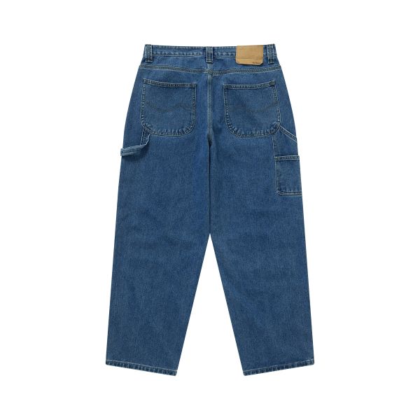 COVERNAT Covenant Ss26 Spliced Design Wide Leg Casual Classic Retro Fashion Denim Pants Men bottoms CO2601PT43BL