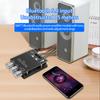 ZK-502MT Bluetooth 5.0 Плата усилителя сабвуфера 2.0-канальная плата усилителя звука высокой мощности 2X50 Вт Модуль платы басового усилителя