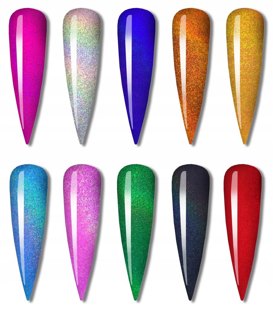 Folia transferowa 10cmx4cm złota, żółta holo