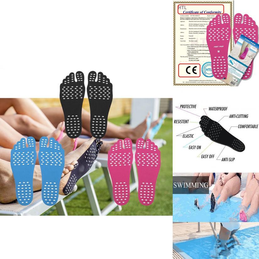 Premium Quality Foot Stickers Shoes With Waterproof Adhesive For Hypoallergenic Comfort