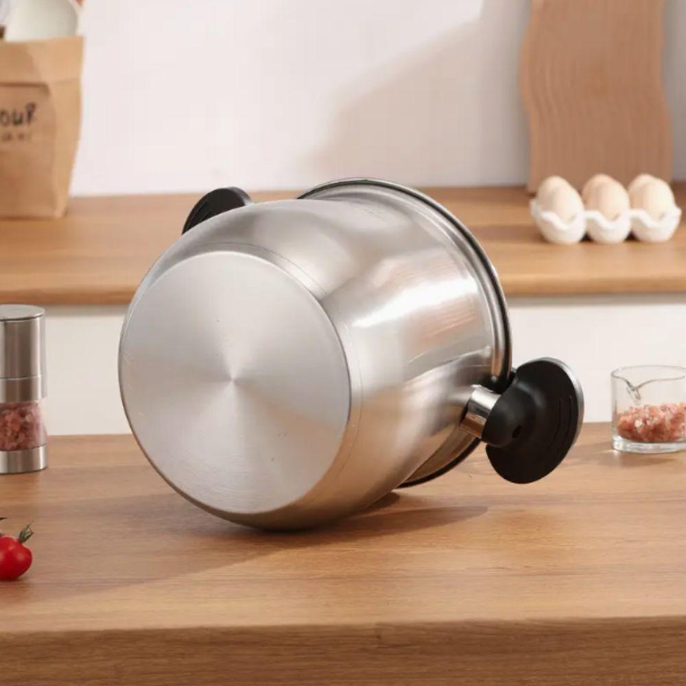304 Stainless Steel Soup Pot Non-Stick Stockpot Kitchen Cookware Micro-Pressure Cooker Porridge
