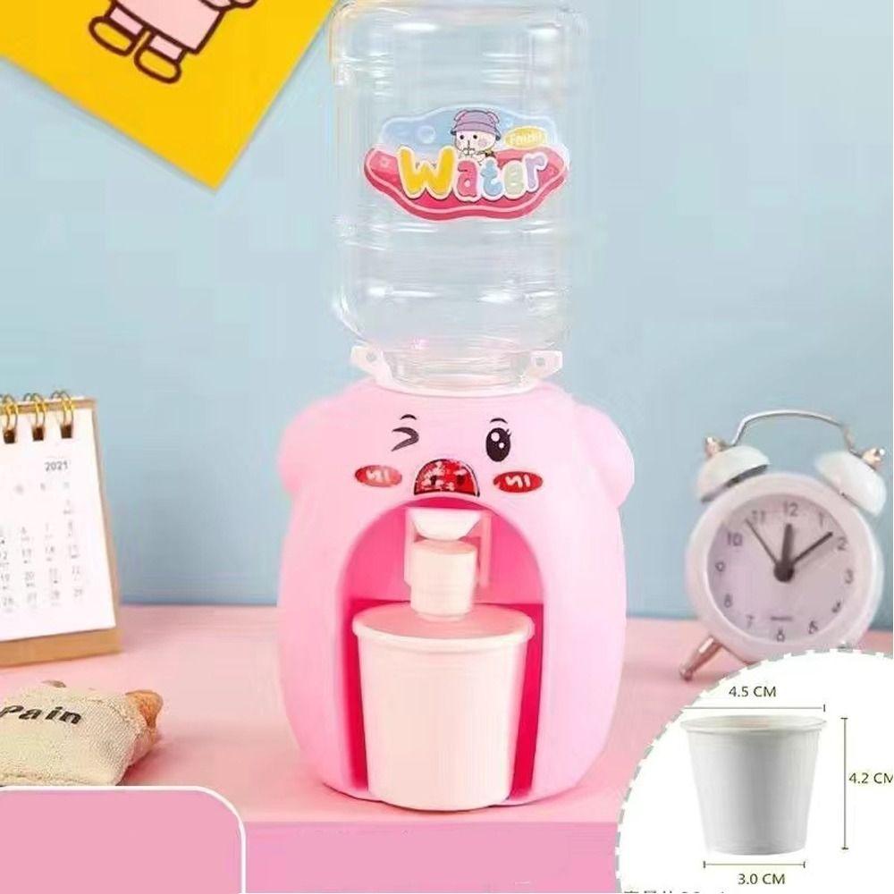 Plastic Water Bottle Pump Cosplay Props Kitchen Toy Lifelike Mini Water Dispenser Children