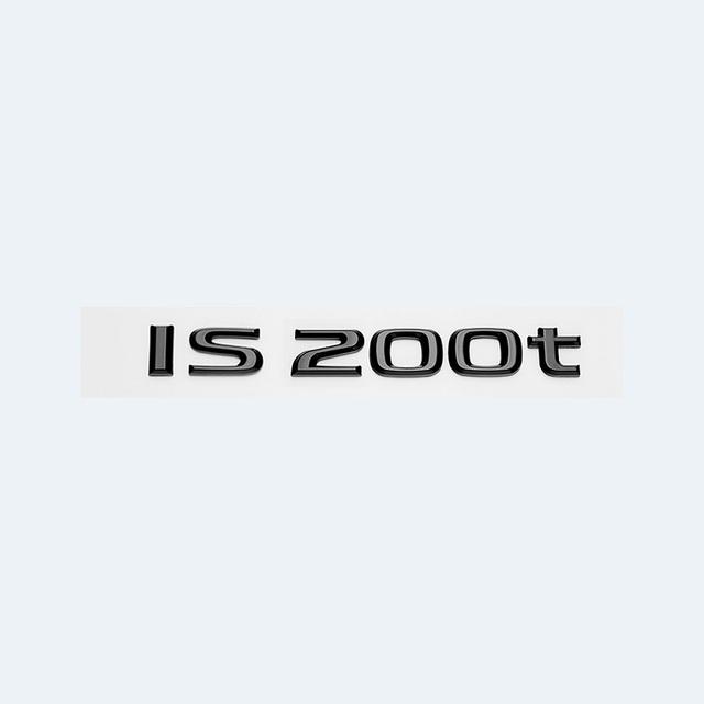 Глянцевые черные буквы из АБС-пластика IS200 IS250 IS300 IS350 IS300h IS200t IS500 ГИБРИДНАЯ эмблема для Lexus багажник автомобиля логотипы аксессуары для значков