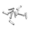 50Pcs Bike Inner Cable End Caps Alloy Road Mountain Bikes Brake Tips Shift Cable End Crimps