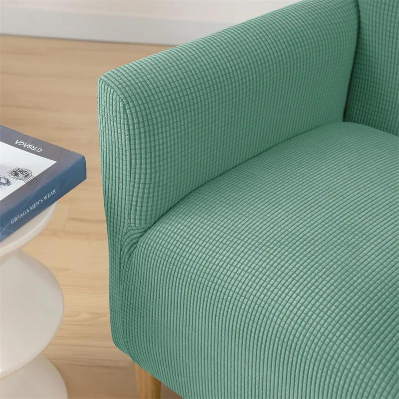 Чехол на стул из флиса для гостиной, спандекс, клубное кресло, чехлы, эластичные чехлы на один диван, домашняя барная стойка, отель