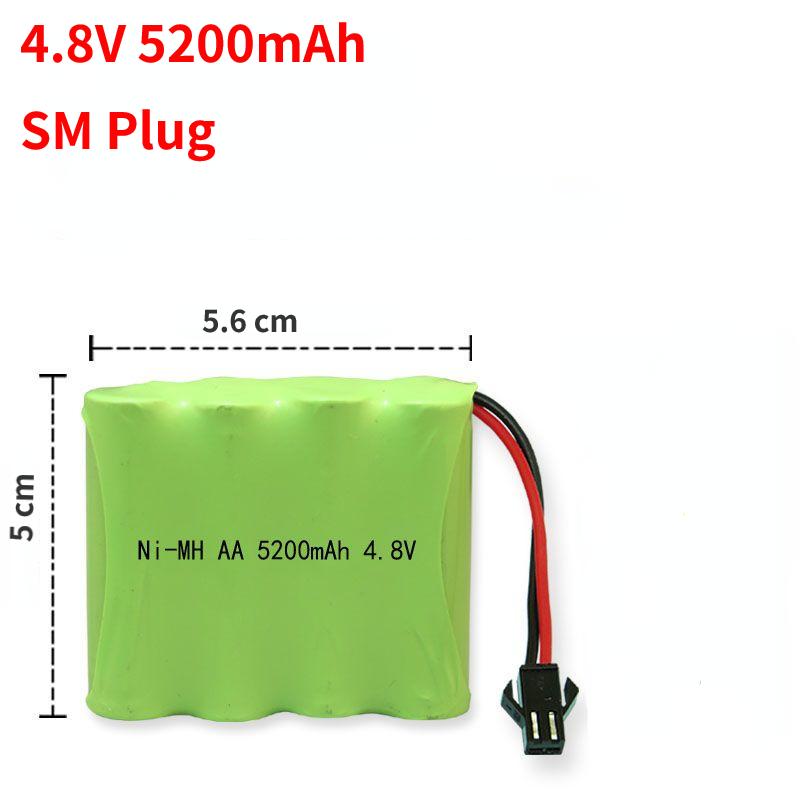 3,6 В/4,8 В/6 В/7,2 В/8,4 В/9,6 В 1300 мАч SM Plug аккумулятор для автомобилей грузовиков бак сменный аккумулятор