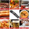 Цифровой термометр для мяса с мгновенным считыванием показаний, тестер температуры приготовления пищи с вращающимся механизмом