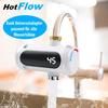 Проточный водонагреватель HotFlow электрический кран кухня ванная комната LED температура