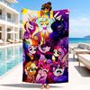 Mythical Fantasy Colorful Unicorn Beach Towel, Microfiber Beach Towel, Perfect For Pool, Beach, Travel, Home Decor Beach Party Fan gifts