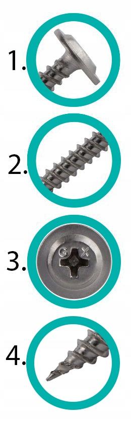 Gmz-S Mounting Connectors 4.2X25Mm Ral Stainless Steel